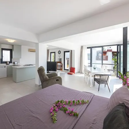 Modern With Garden And Terrace Near Beach In The Heart Of * بودروم